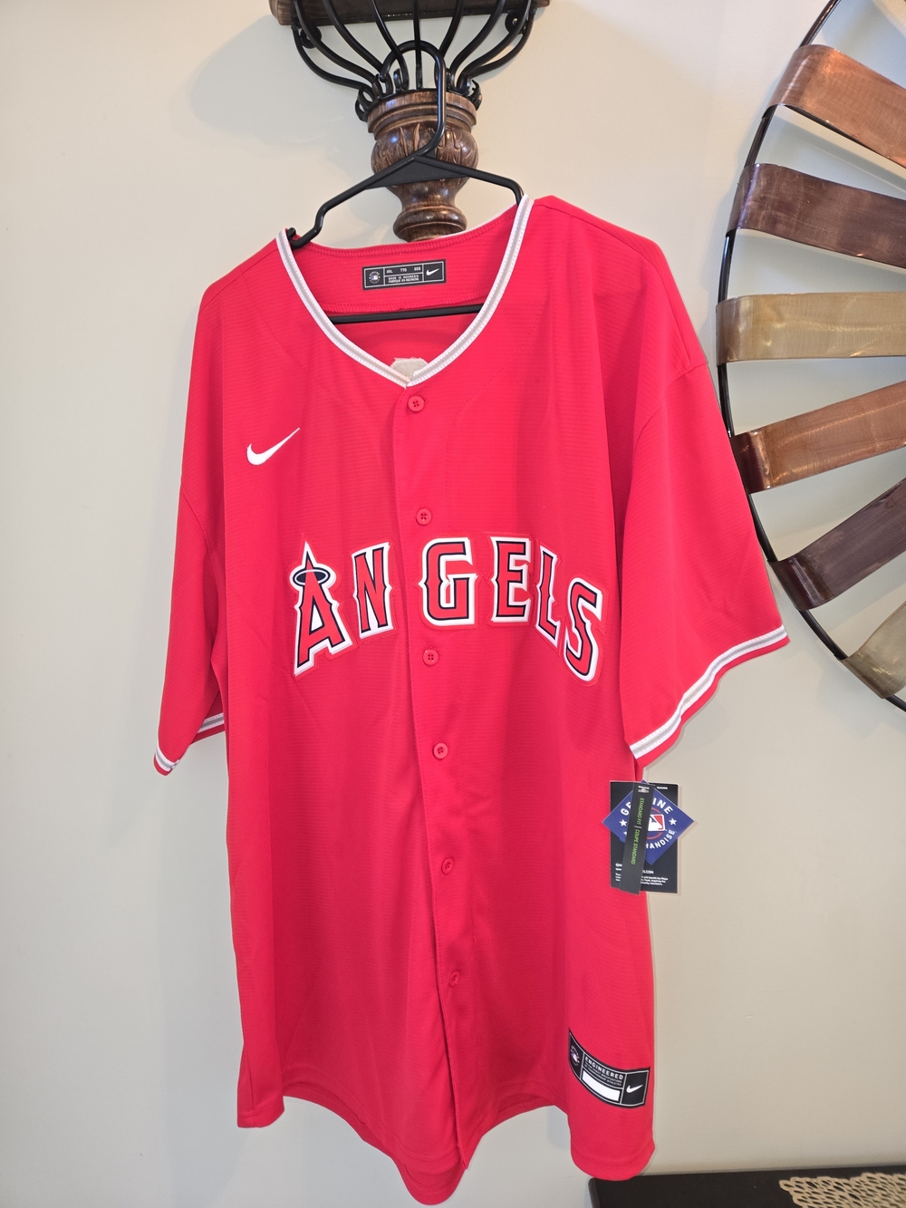 LOS ANGELES ANGELS TROUT #20 MLB JERSEY